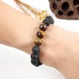 Bracelet Pierre De Lave Œil De Tigre