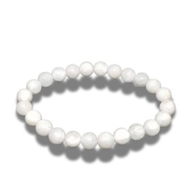 Bracciale per litoterapia con pietra di luna