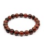 Bracelet en Obsidienne Acajou Mahogany