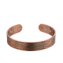 Bracciale magnetico in rame a scacchiera