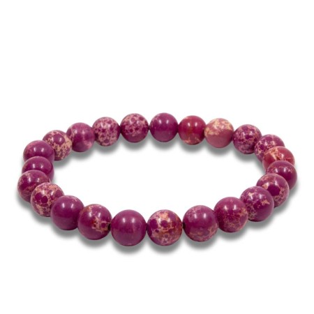 Bracciale Diaspro Imperiale Rosa