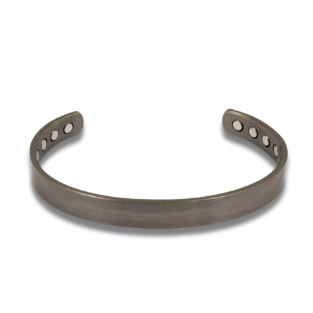 Bracelet Magnétique en Cuivre Gris
