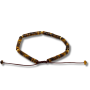 Tigerauge Armband 6 mm verstellbar