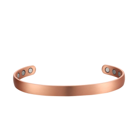 Bracelet de Magnétothérapie en Cuivre Brossé Mat
