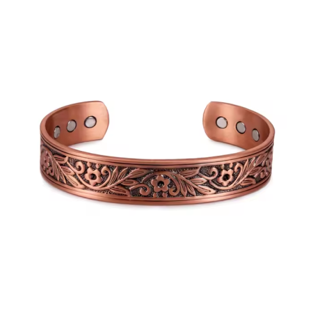Magnetische Armband Kupfer Blatt