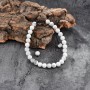 Armband Howlite Natural Stone Lithotherapie