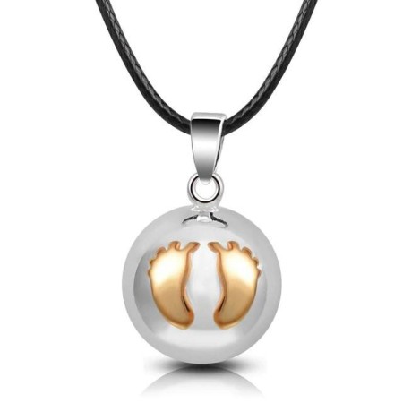 Bola Silber Vergoldet Schwangerschafts-Carillon