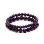 Bracelet Œil De Tigre Violet