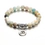 Bracelet Amazonite pierres naturelles
