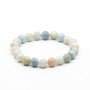 Braccialetto Morganite e Aigue-Marine