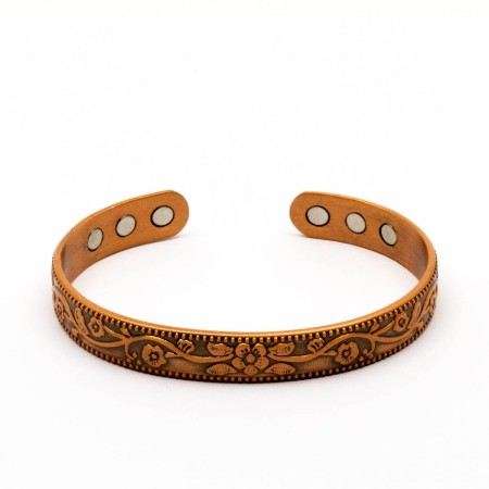 Bracciale magnetico Fiore di rame