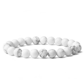 Bracelet Howlite Naturelle
