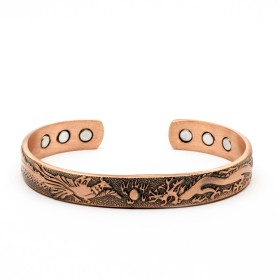 Bracelet Magnétique Cuivre Dragon