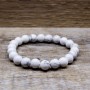 Natürliches Howlite Armband