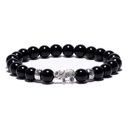 Bracelet Eléphant Onyx