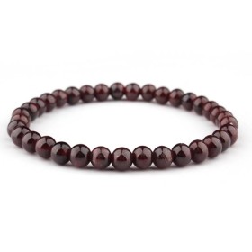 Bracelet Grenat 6mm
