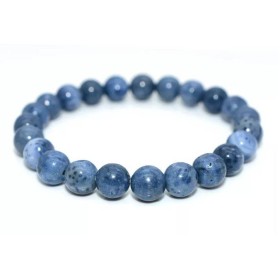 Blaues Korallenarmband