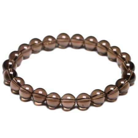 Geräuchertes Quarzarmband