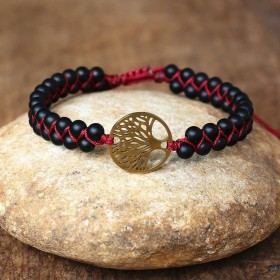 Tree of Life Armband und Onyx