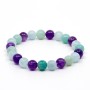 Amethyst, Aquamarin und Amazonit