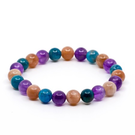 Sonnenstein, Amethyst und Apatit